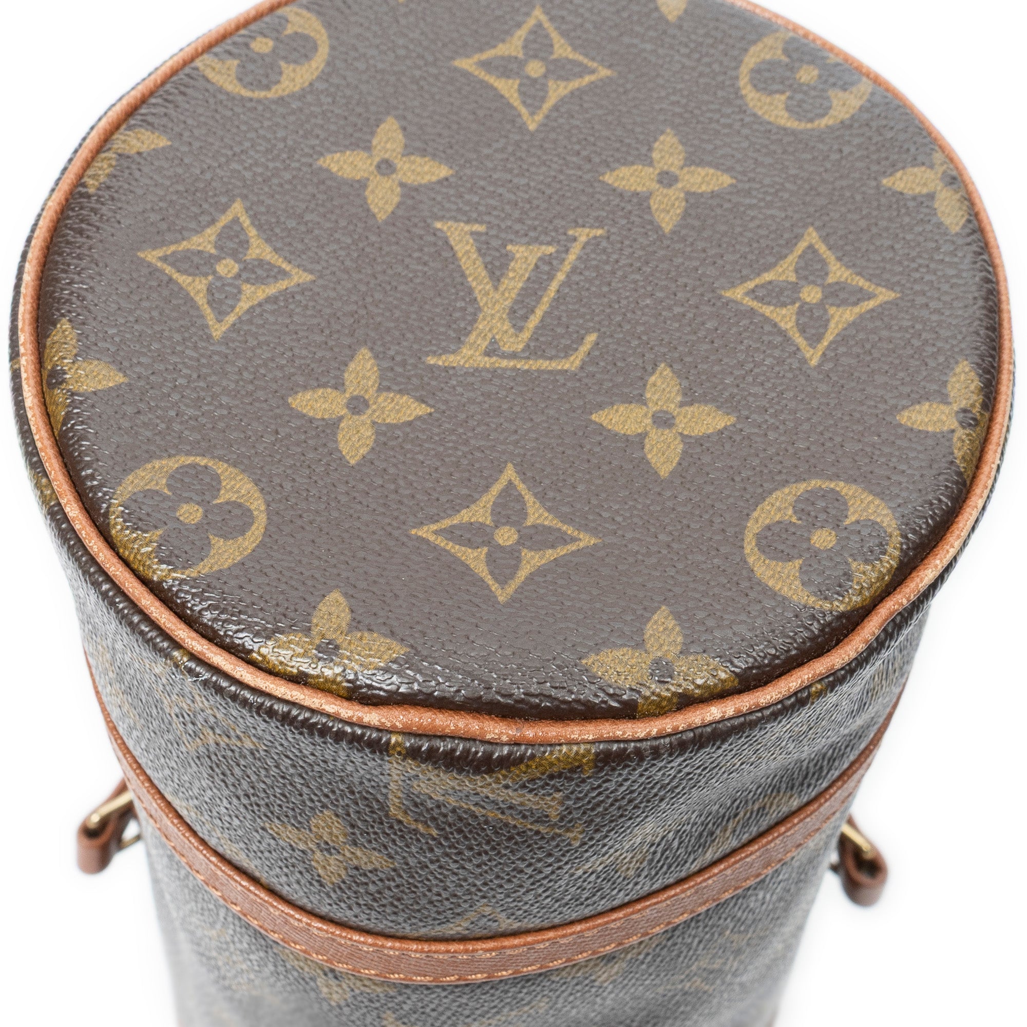 Handbag Papillon 26 Brown Monogram Canvas