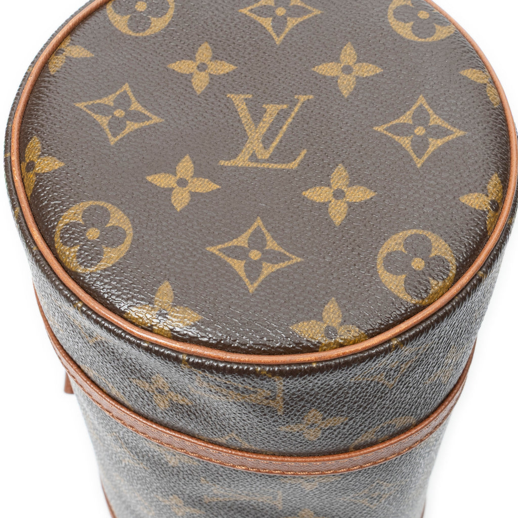 Handbag Papillon 26 Brown Monogram Canvas