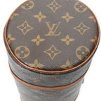 Handbag Papillon 26 Brown Monogram Canvas