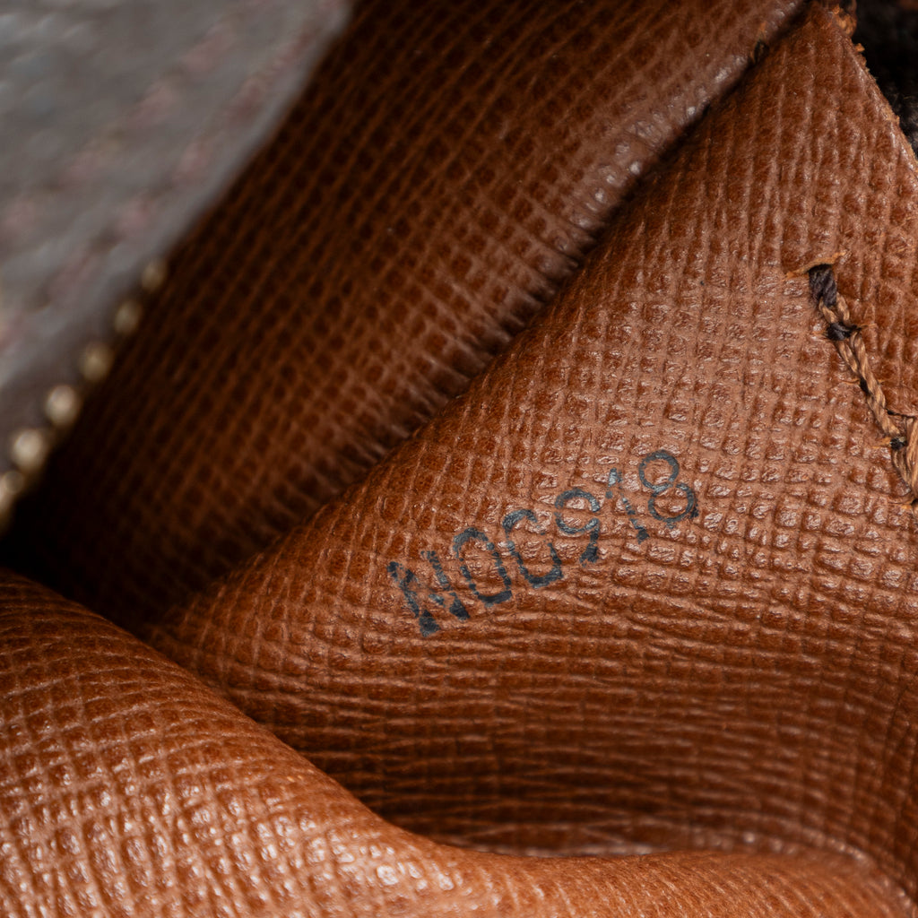 Handbag Papillon 26 Brown Monogram Canvas