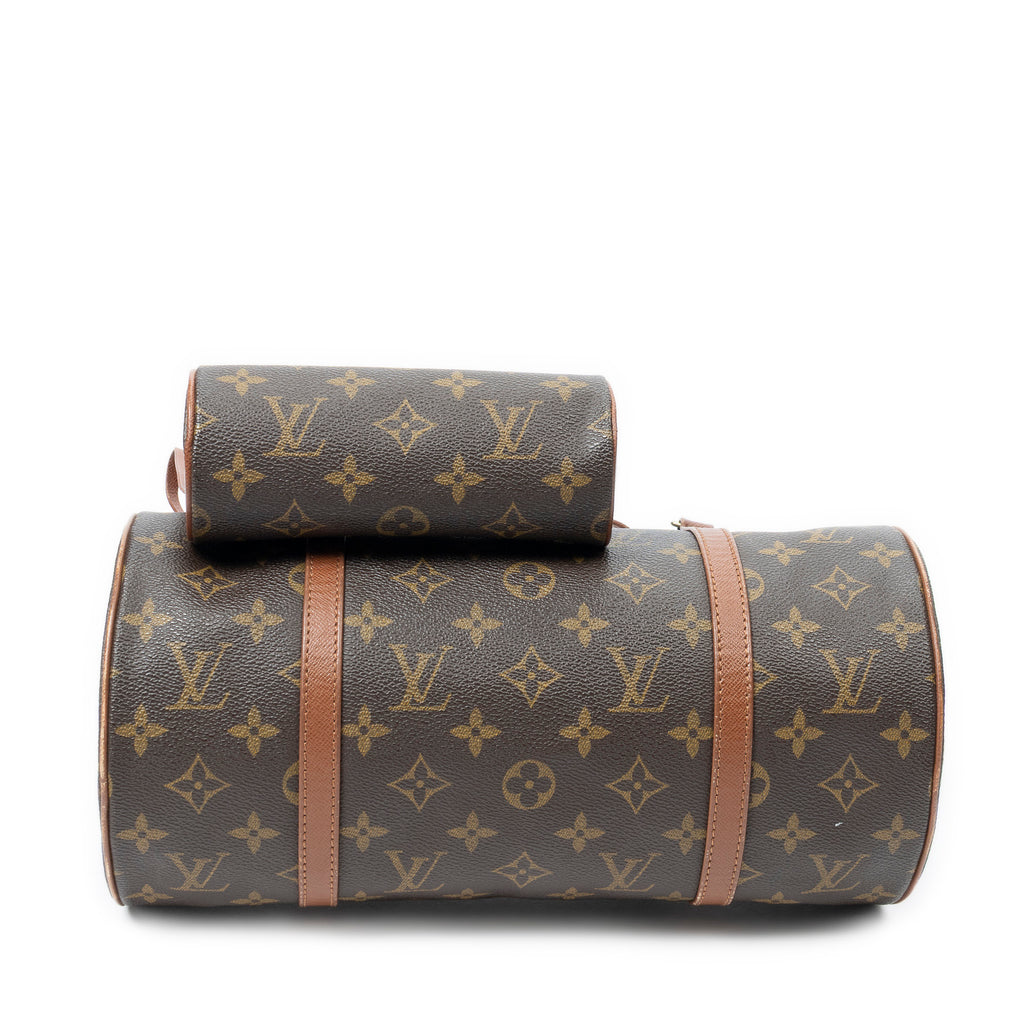 Bolso Papillon 30 Lona Monogram Marrón