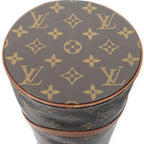 Handbag Papillon 30 Brown Monogram Canvas