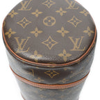 Handbag Papillon 30 Brown Monogram Canvas