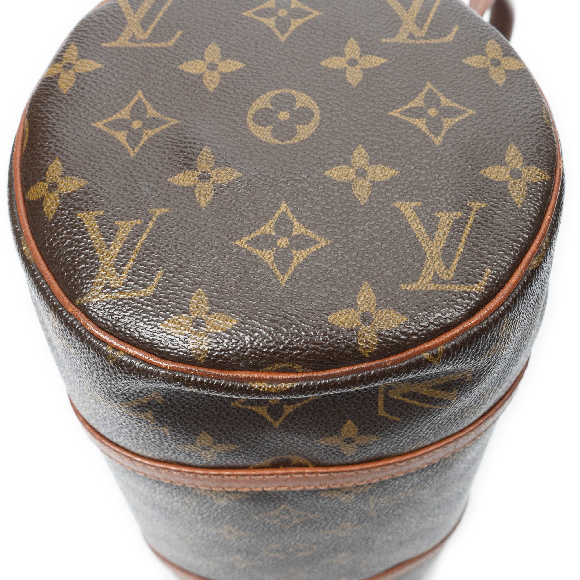 Handbag Papillon 30 Brown Monogram Canvas