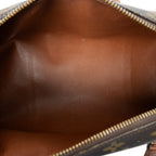 Handbag Papillon 30 Brown Monogram Canvas