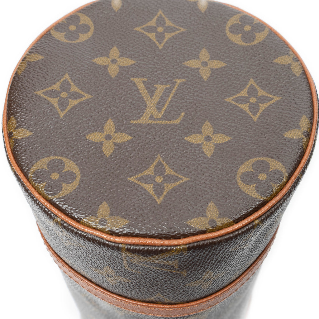 Handbag Papillon 26 Brown Monogram Canvas