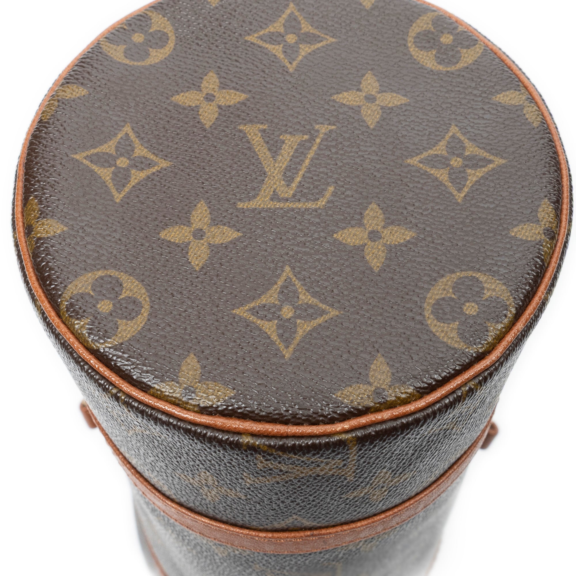 Handbag Papillon 26 Brown Monogram Canvas