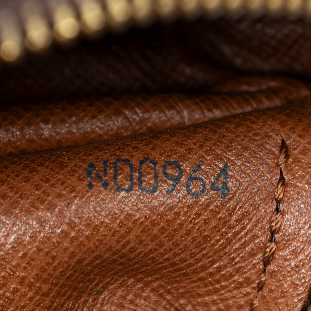 Handbag Papillon 26 Brown Monogram Canvas