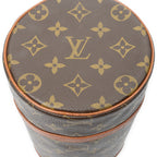 Handbag Papillon 26 Brown Monogram Canvas