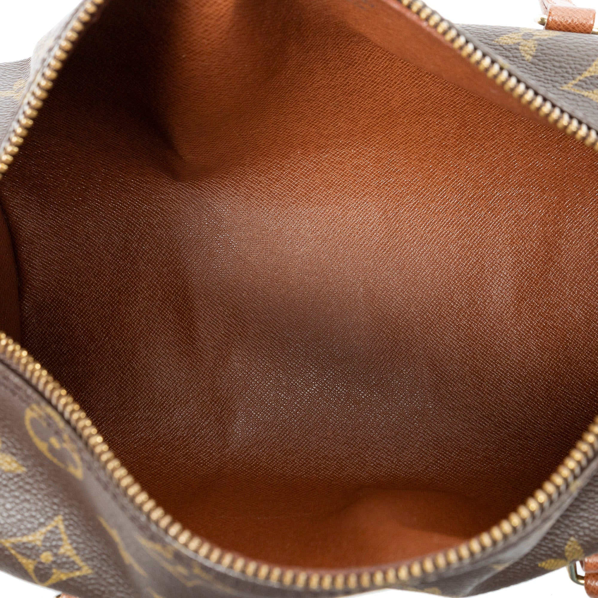 Handbag Papillon 26 Brown Monogram Canvas