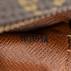Handbag Papillon 26 Brown Monogram Canvas