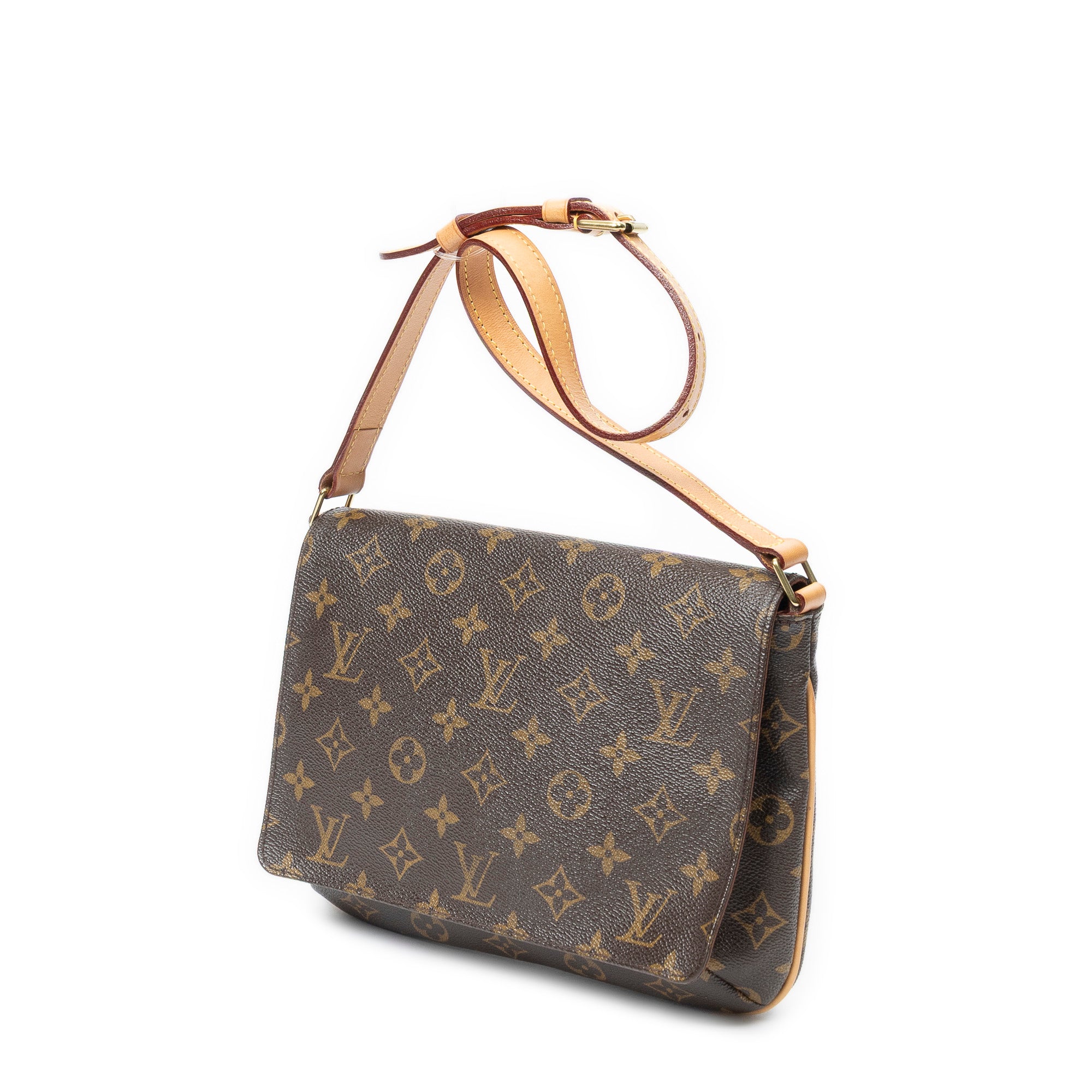 Shoulder Bag Musette Tango Brown Monogram Canvas