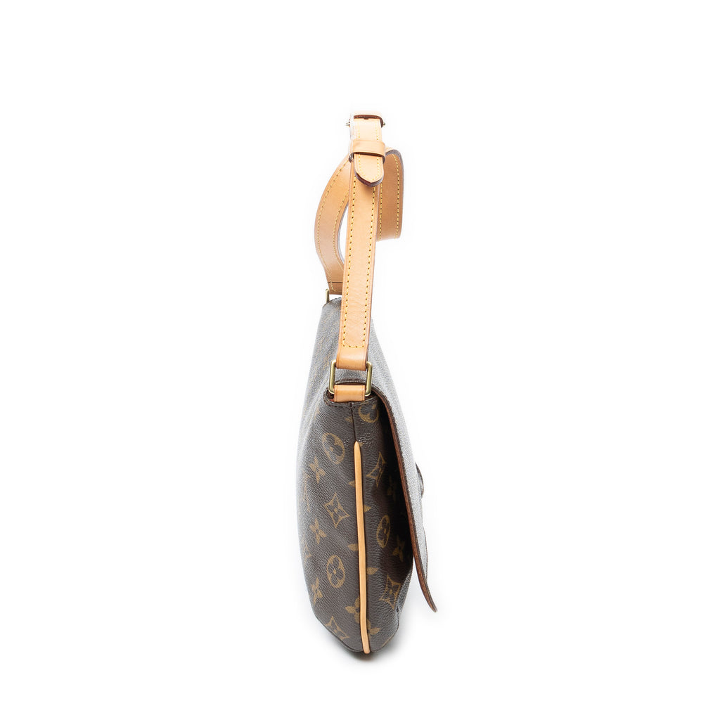 Shoulder Bag Musette Tango Brown Monogram Canvas