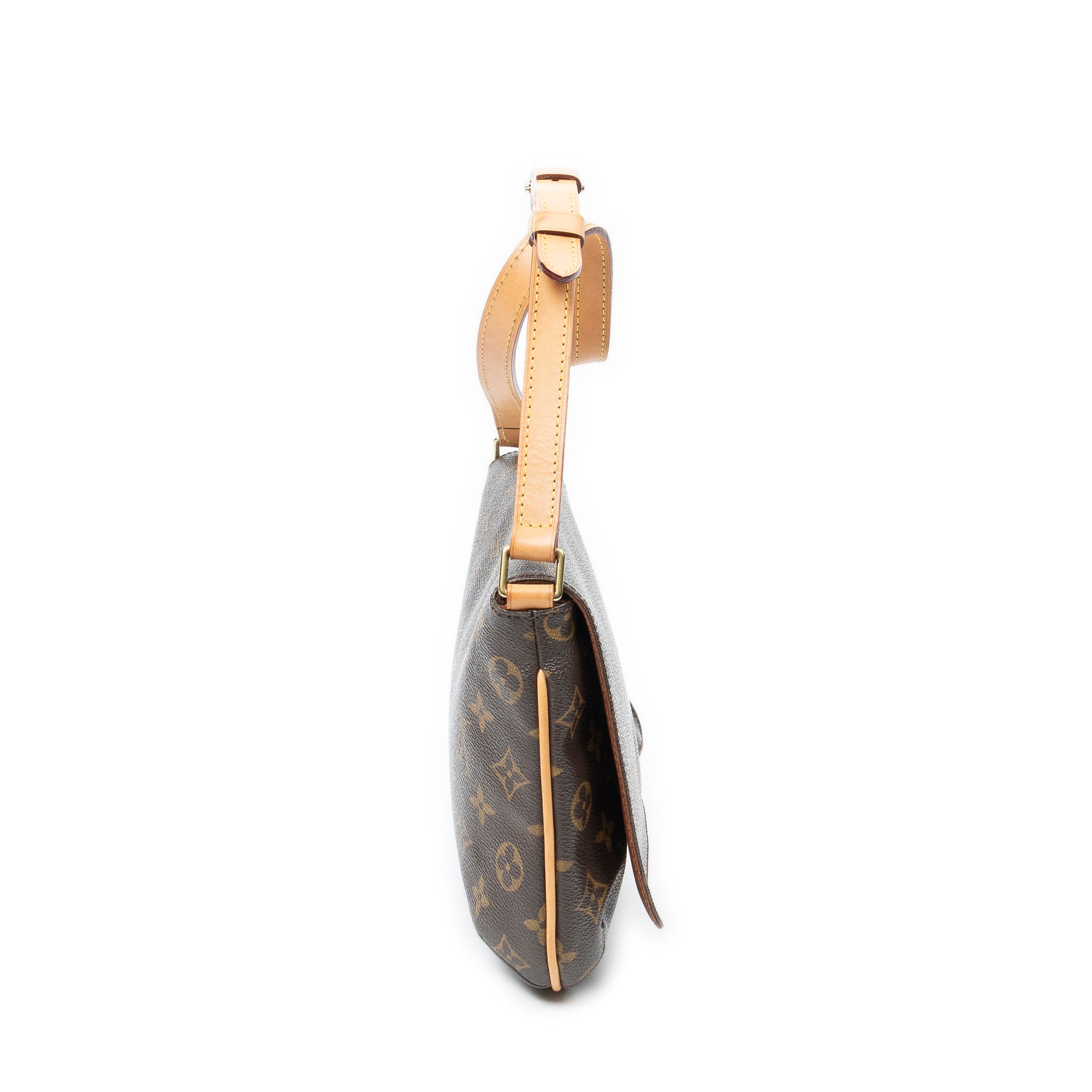 Shoulder Bag Musette Tango Brown Monogram Canvas
