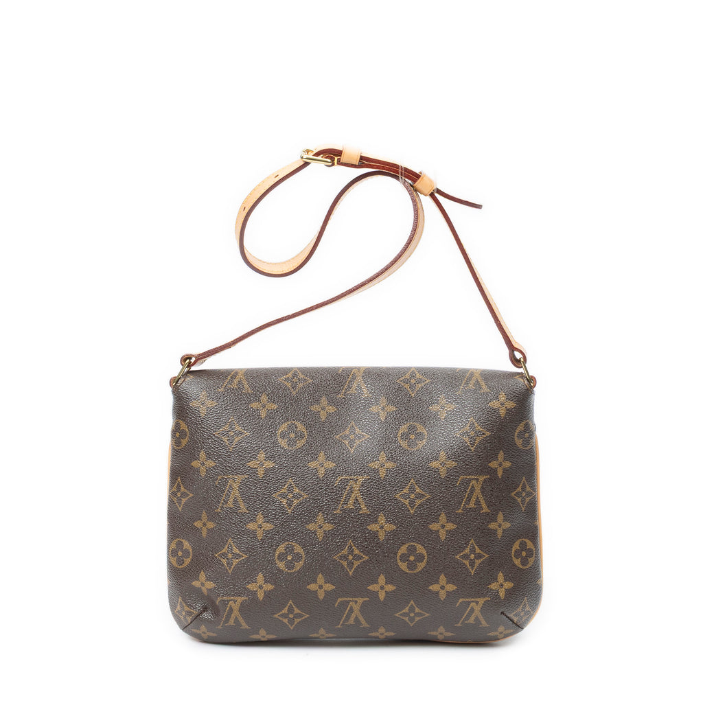 Shoulder Bag Musette Tango Brown Monogram Canvas