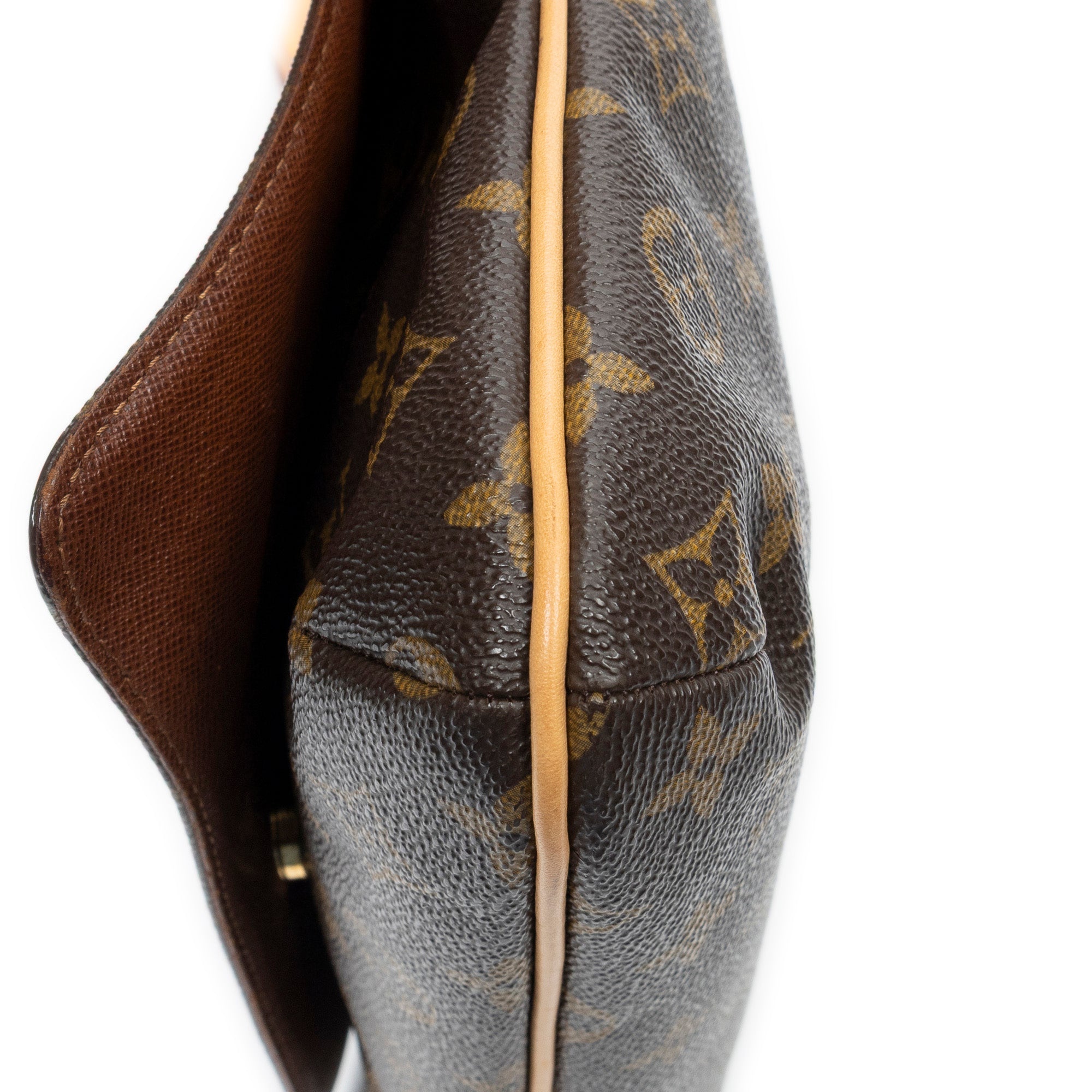 Shoulder Bag Musette Tango Brown Monogram Canvas
