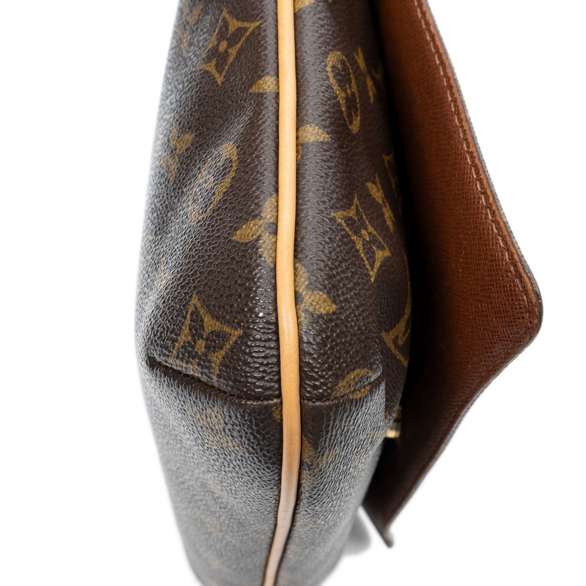 Shoulder Bag Musette Tango Brown Monogram Canvas