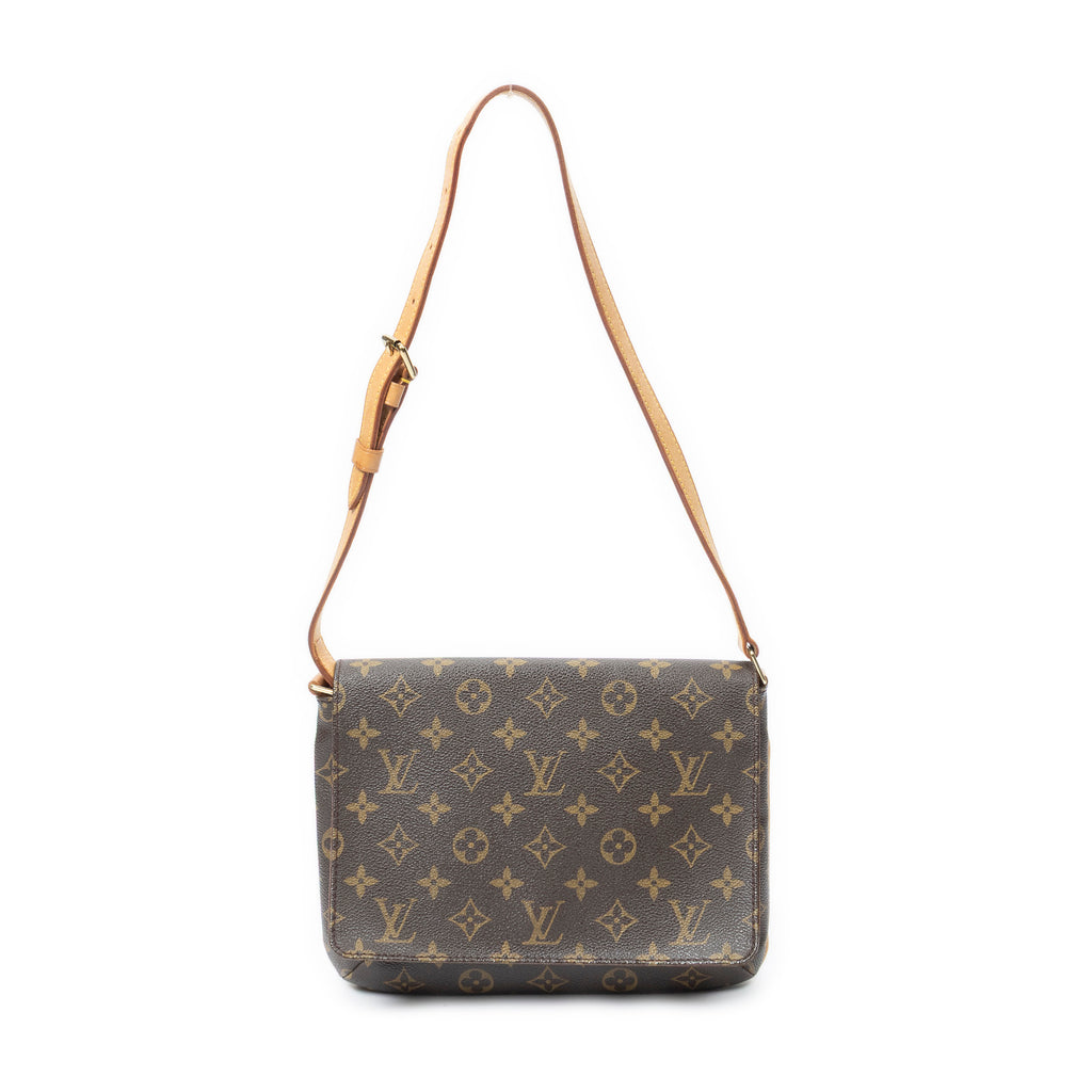 Shoulder Bag Musette Tango Brown Monogram Canvas