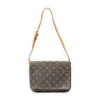 Shoulder Bag Musette Tango Brown Monogram Canvas