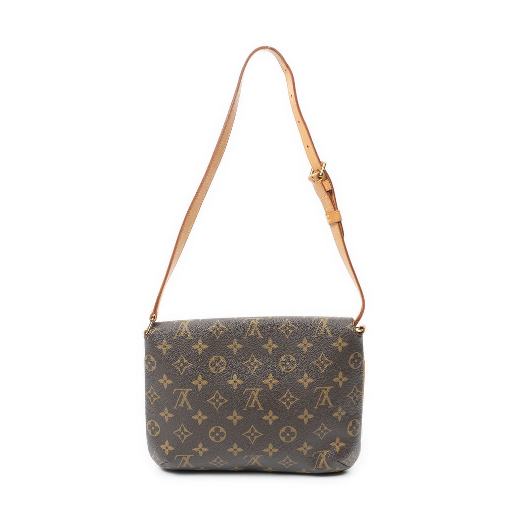 Shoulder Bag Musette Tango Brown Monogram Canvas