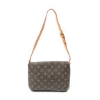 Shoulder Bag Musette Tango Brown Monogram Canvas
