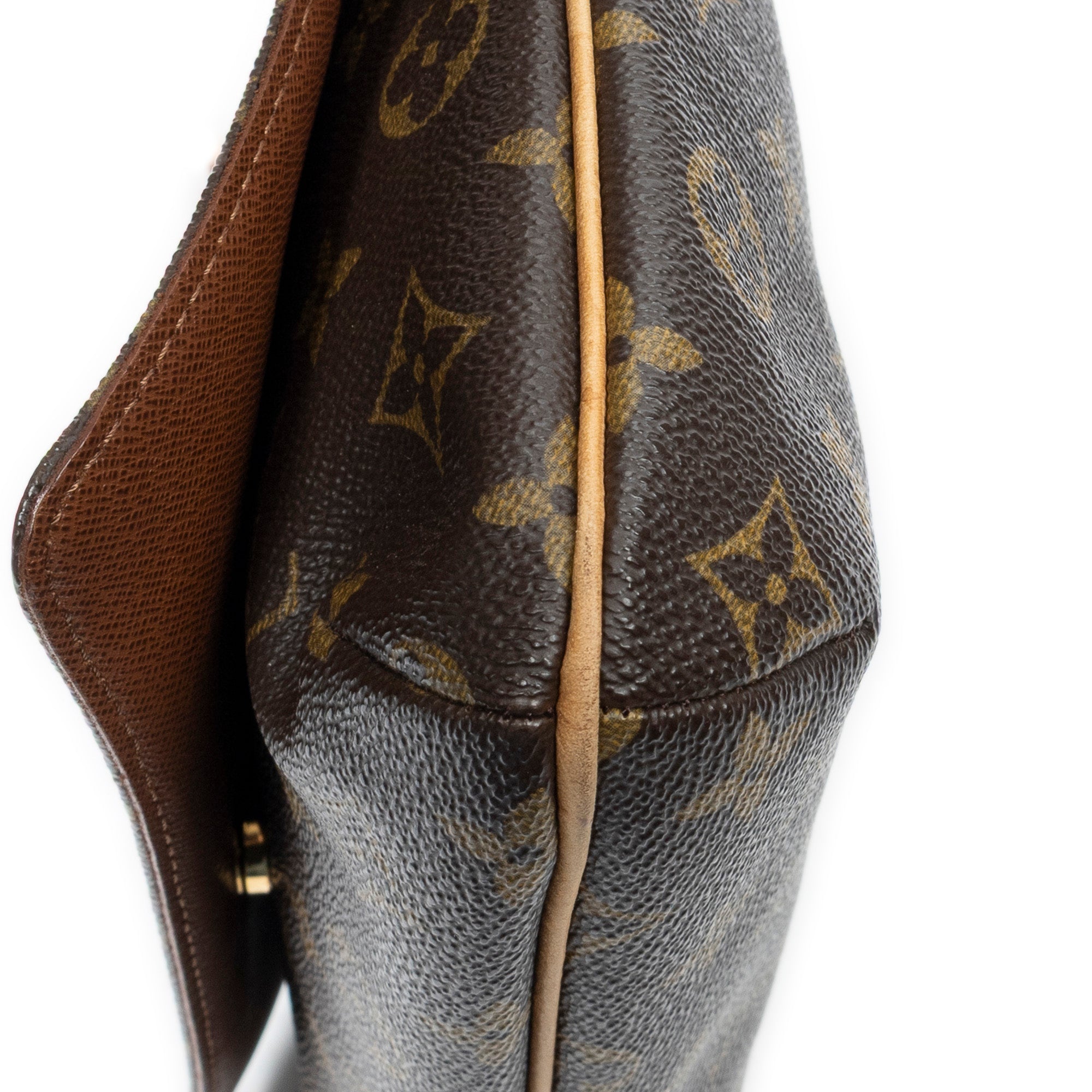 Shoulder Bag Musette Tango Brown Monogram Canvas