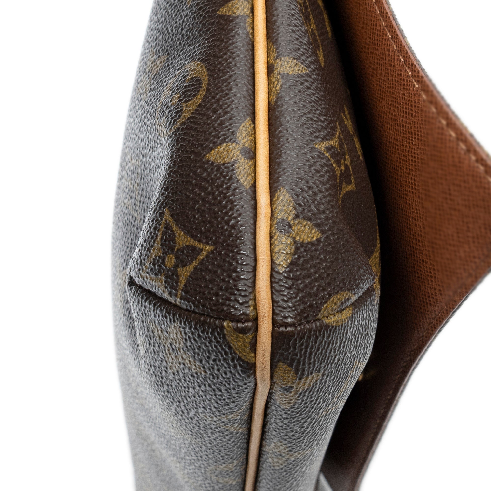 Shoulder Bag Musette Tango Brown Monogram Canvas