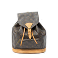 Backpack Montsouris MM Brown Monogram Canvas