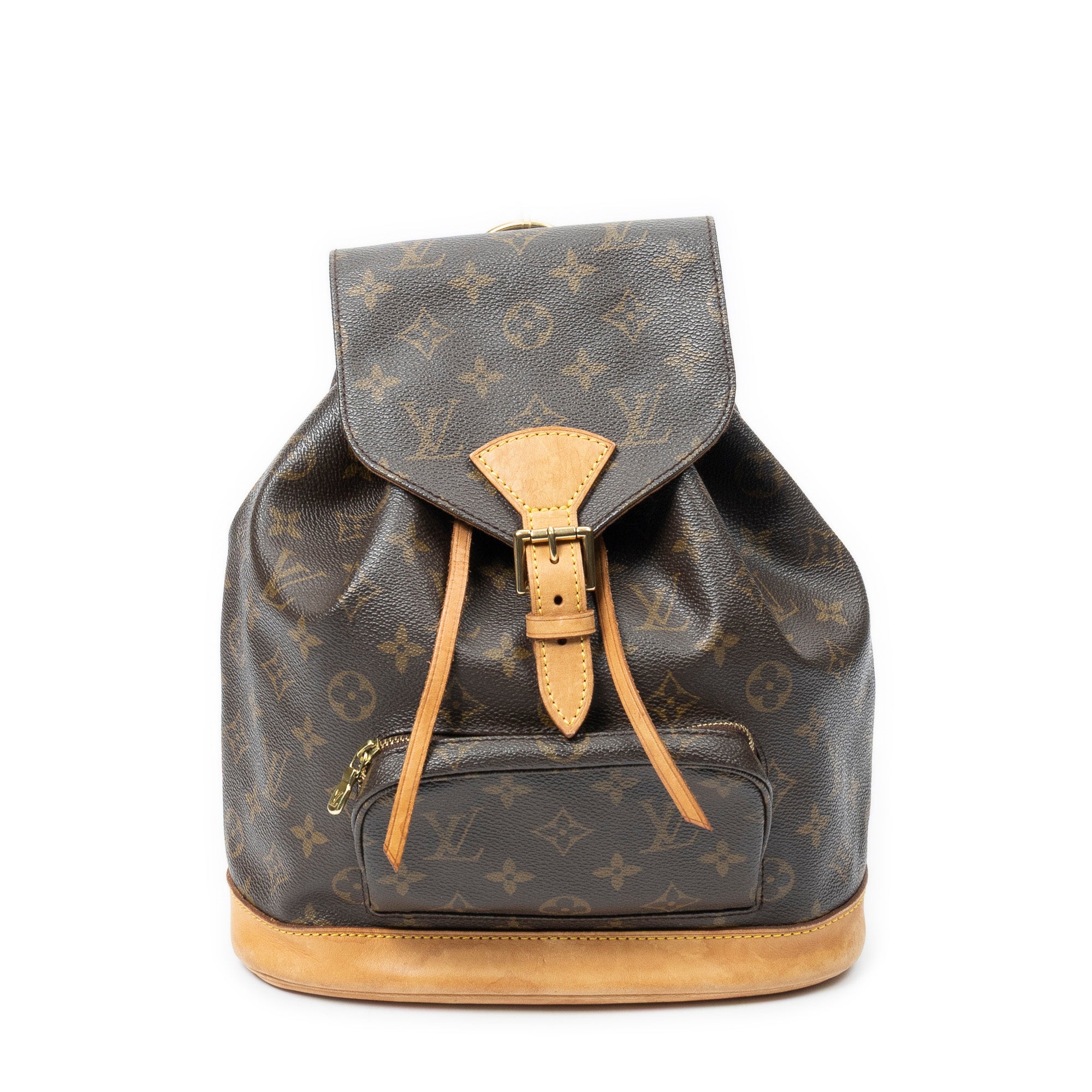 Backpack Montsouris MM Brown Monogram Canvas