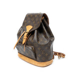 Backpack Montsouris MM Brown Monogram Canvas