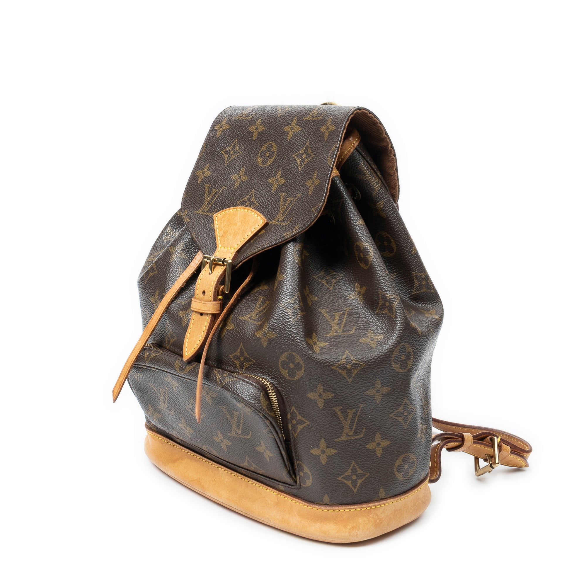 Backpack Montsouris MM Brown Monogram Canvas