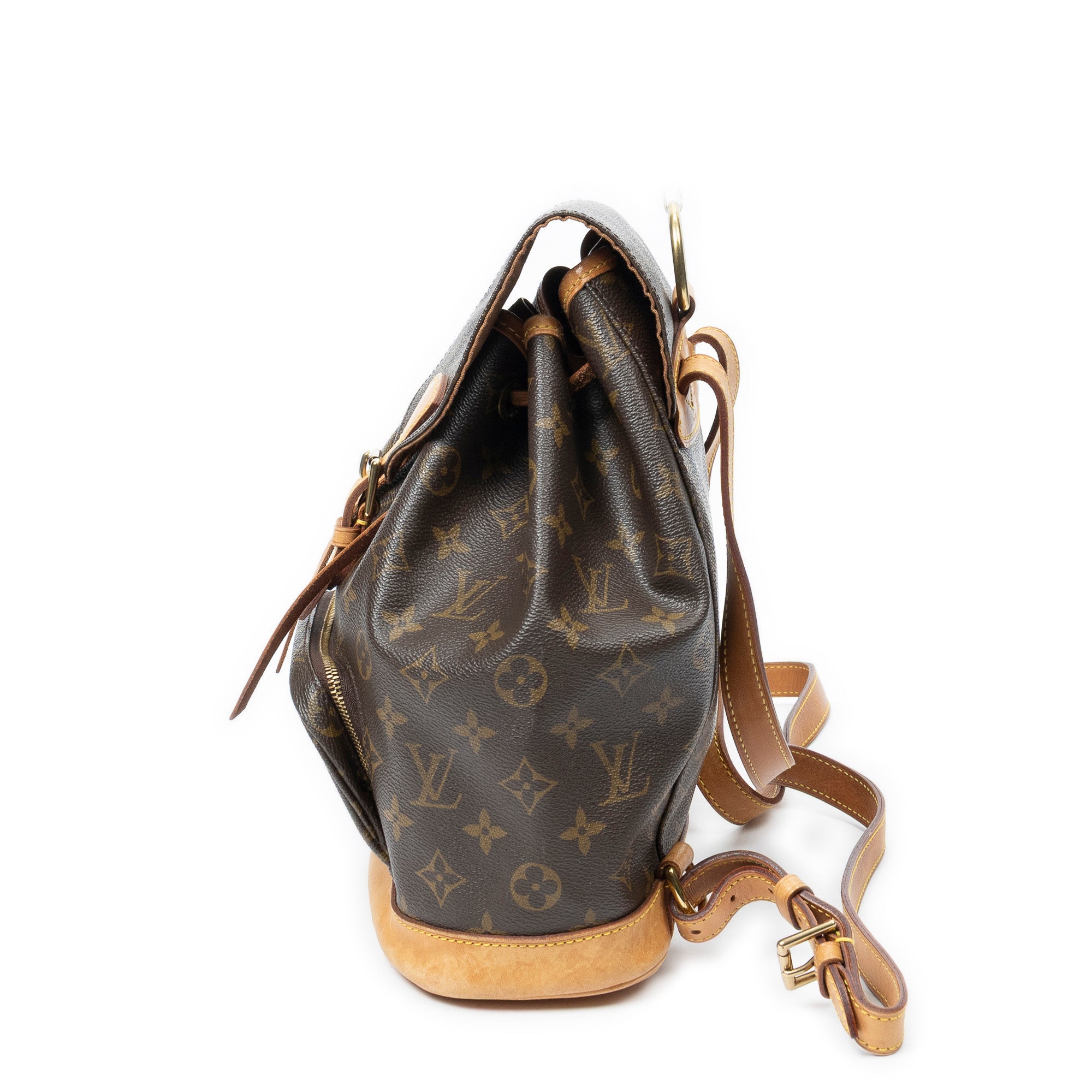 Backpack Montsouris MM Brown Monogram Canvas