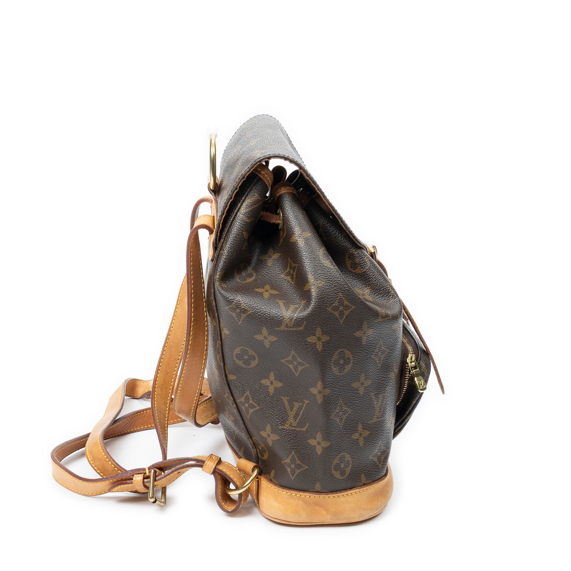 Backpack Montsouris MM Brown Monogram Canvas