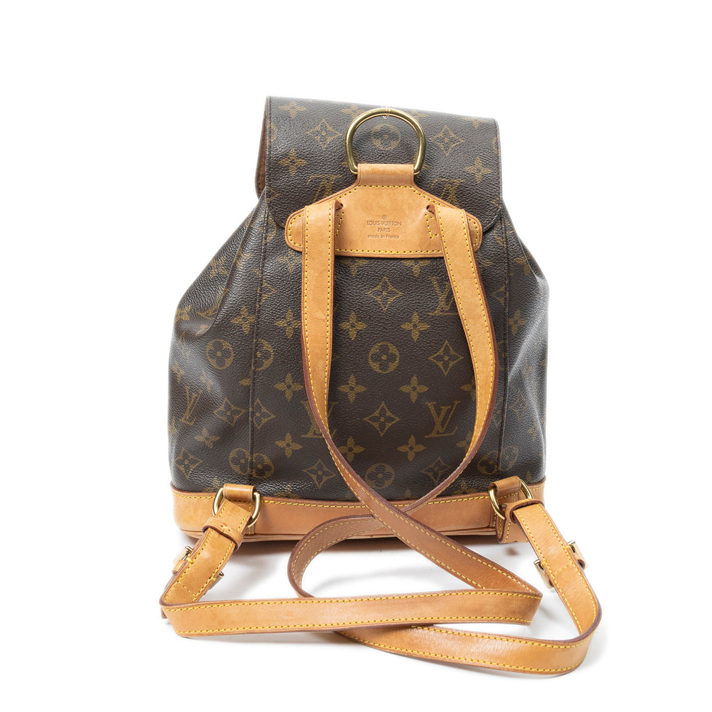 Backpack Montsouris MM Brown Monogram Canvas