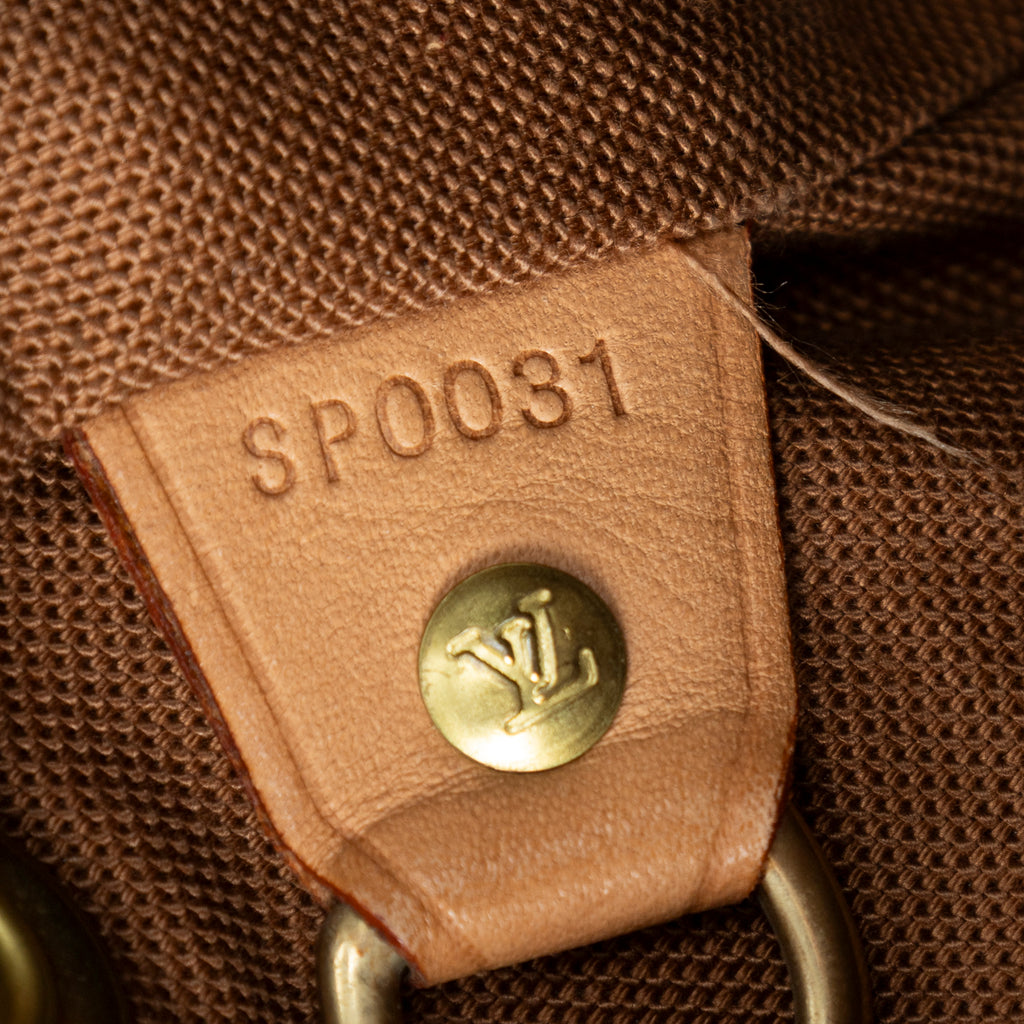 Backpack Montsouris MM Brown Monogram Canvas