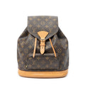 Backpack Montsouris MM Brown Monogram Canvas