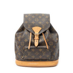 Backpack Montsouris MM Brown Monogram Canvas