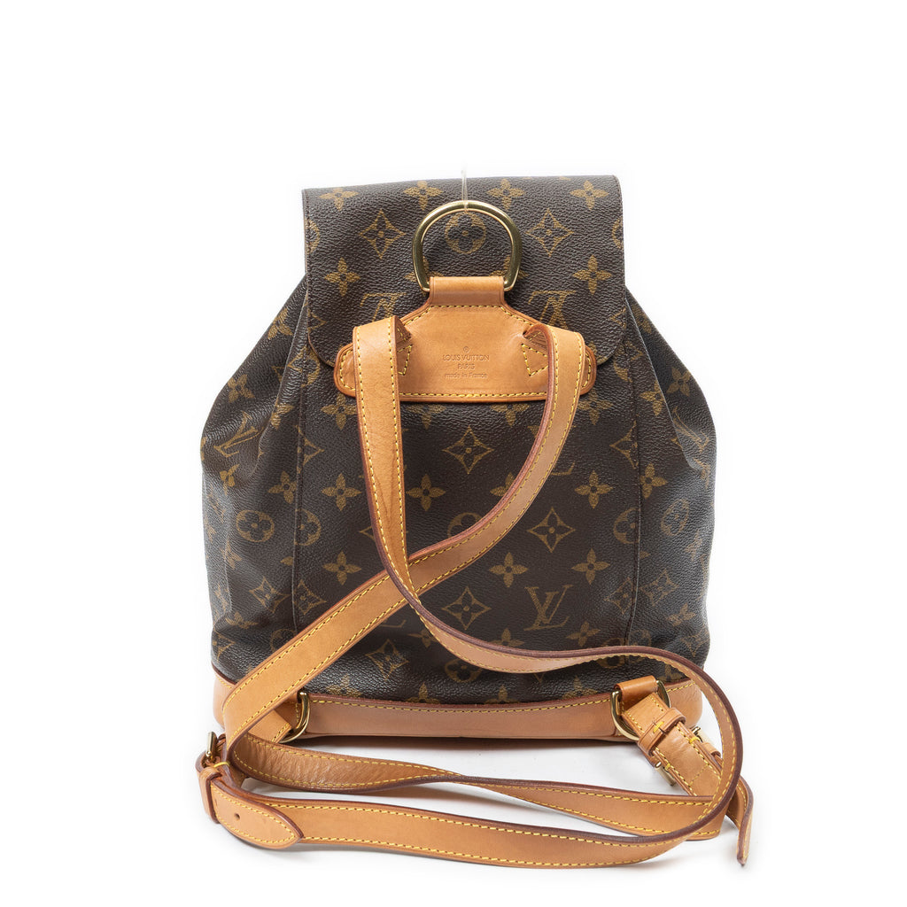 Backpack Montsouris MM Brown Monogram Canvas