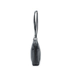 Shoulder Bag Large Nodini Crossbody Black Intrecciato Leather