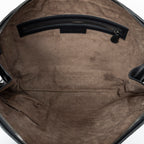 Shoulder Bag Large Nodini Crossbody Black Intrecciato Leather