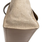 Shoulder Bag Medium Trapeze Light Brown Calfskin Leather