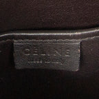 Shoulder Bag Nano Tricolor Luggage Blue Calfskin Leather