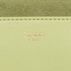 Shoulder Bag Folco Cuir Triomphe Bag Light Green Calfskin Leather