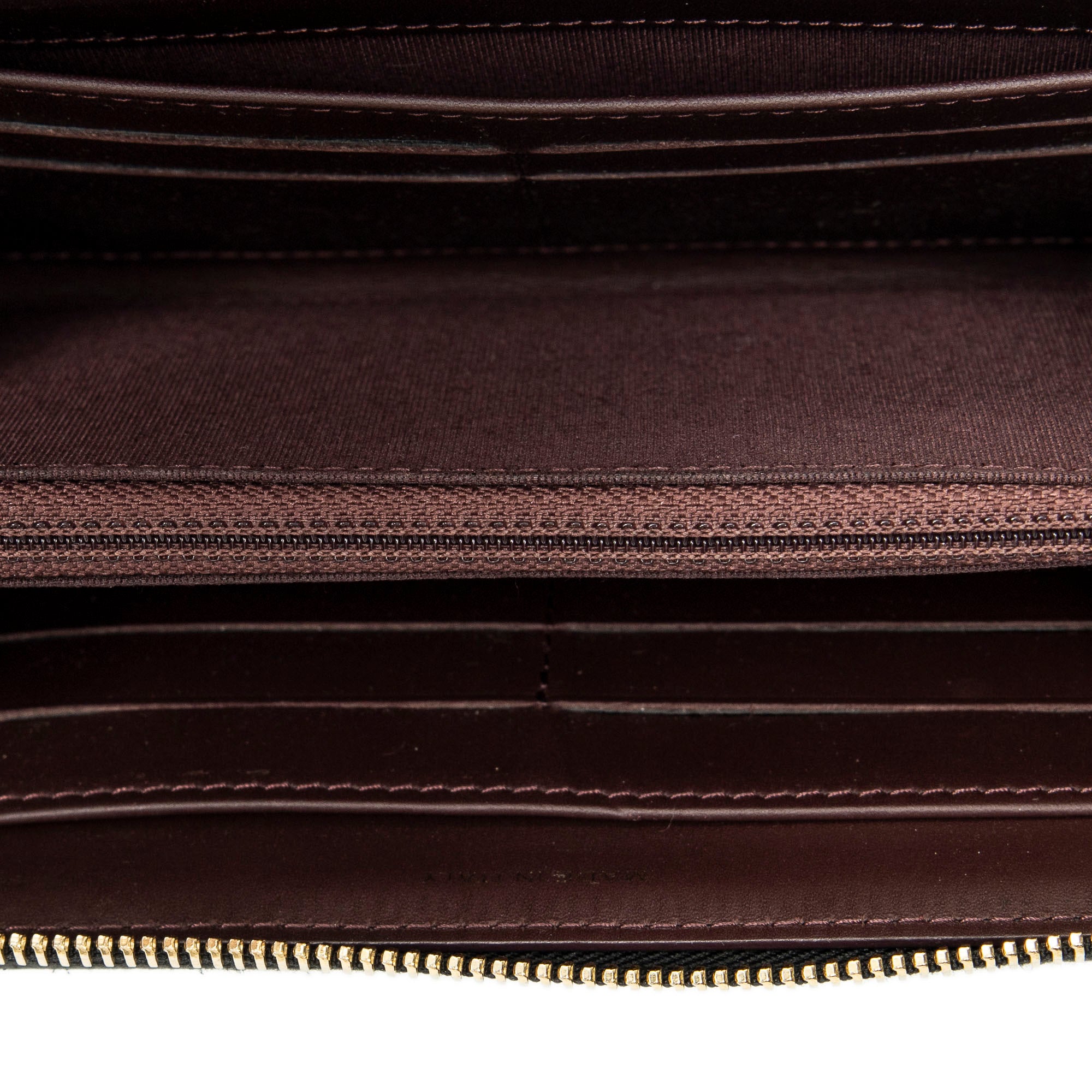 Wallet Classic Zip Around Wallet Black Quilted Caviar Leather