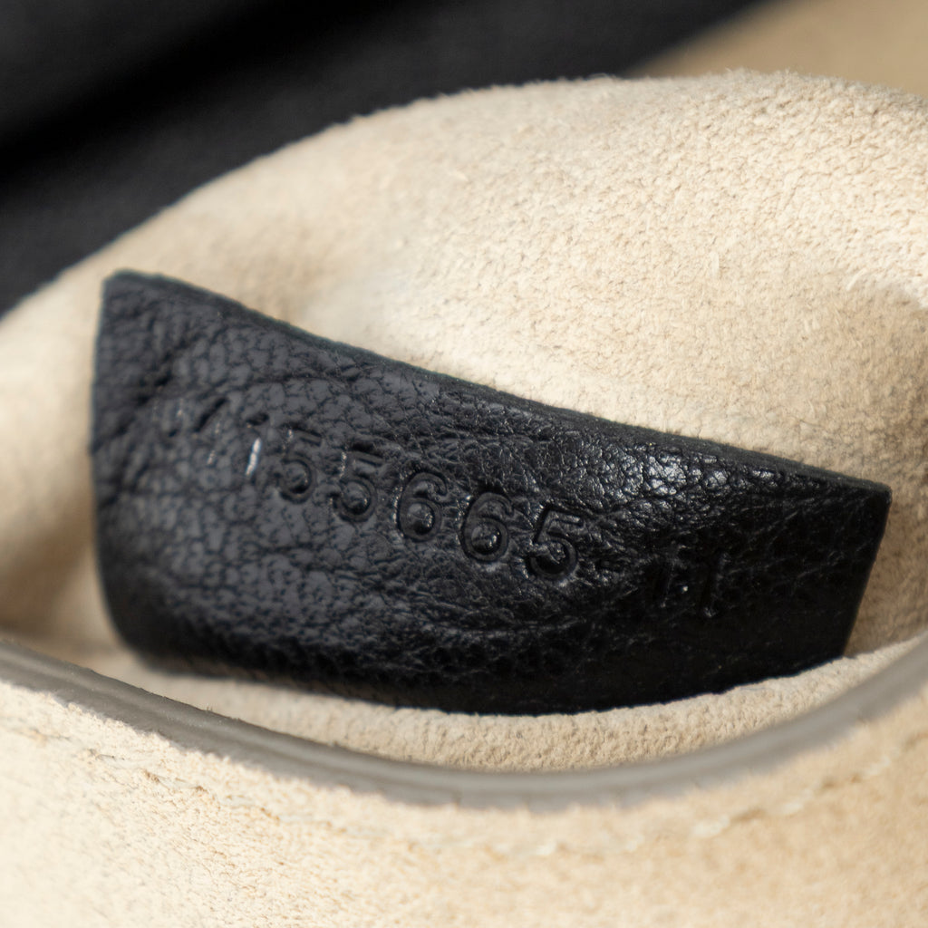Shoulder Bag Mini Drew Black Grained Calfskin Leather
