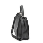 Shoulder Bag Medium Peekaboo Dark Grey Selleria Leather
