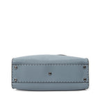 Shoulder Bag Medium Peekaboo Light Blue Selleria Leather