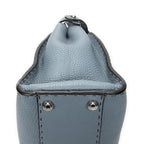 Shoulder Bag Medium Peekaboo Light Blue Selleria Leather
