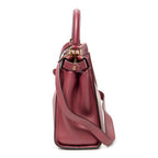 Shoulder Bag Medium Peekaboo Monster Burgundy Calfskin Leather