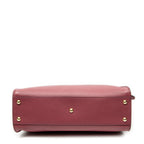 Shoulder Bag Medium Peekaboo Monster Burgundy Calfskin Leather